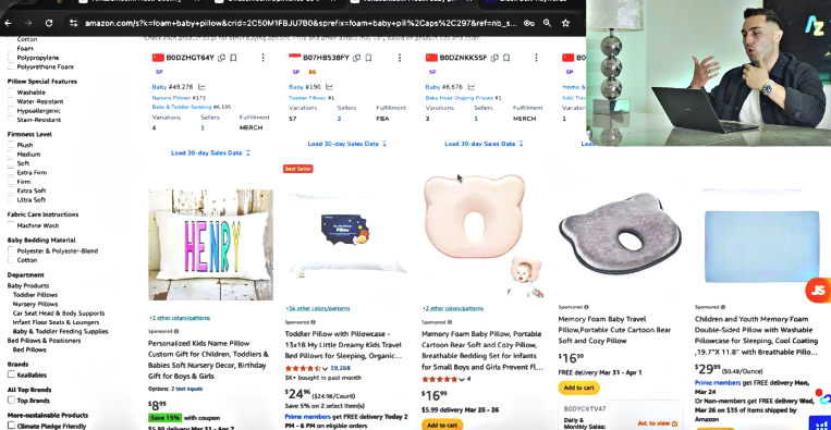 Gaizka perez enseña estrategias de Amazon